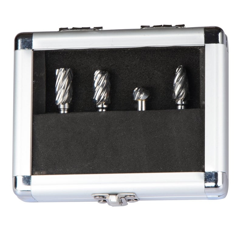 SpeTool Carbide Rotary Burr For Aluminum (Non-Ferrous) Poring And Polishing Bits (Non-Ferrous) 1/4 inch shank 4Pcs/Pack - Image 5